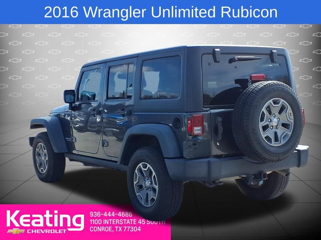 2016 Jeep Wrangler Unlimited Rubicon
