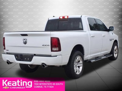 2018 RAM 1500 Sport Crew Cab 4x4 5'7" Box