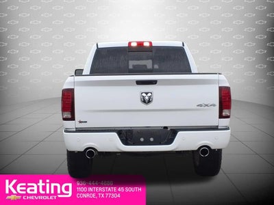 2018 RAM 1500 Sport Crew Cab 4x4 5'7" Box