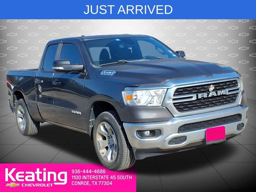 2022 RAM 1500 Lone Star Quad Cab 4x4 6'4" Box