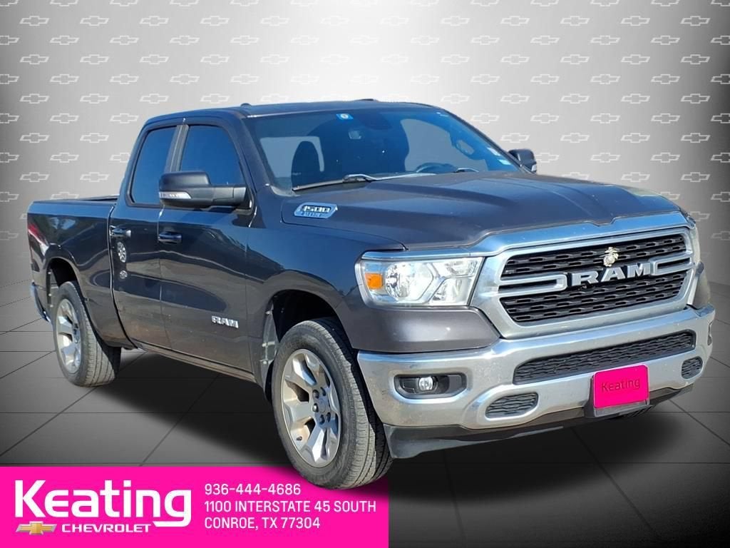 2022 RAM 1500 Lone Star Quad Cab 4x4 6'4" Box