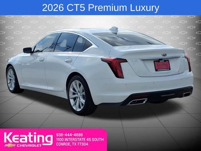 2026 Cadillac CT5 Premium Luxury