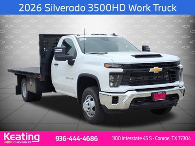 2026 Chevrolet Silverado 3500 HD Chassis Cab Work Truck