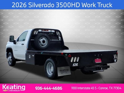 2026 Chevrolet Silverado 3500 HD Chassis Cab Work Truck