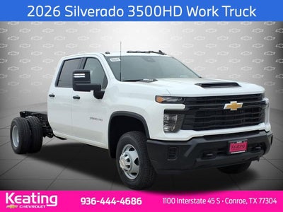 2026 Chevrolet Silverado 3500 HD Chassis Cab Work Truck