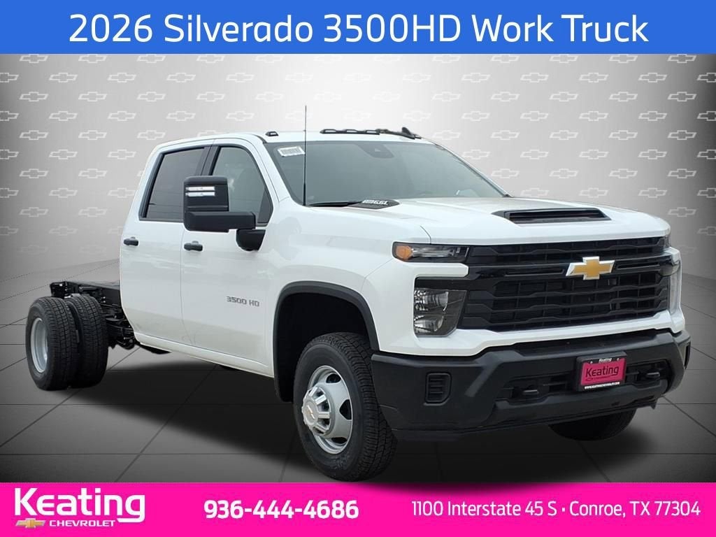 2026 Chevrolet Silverado 3500 HD Chassis Cab Work Truck