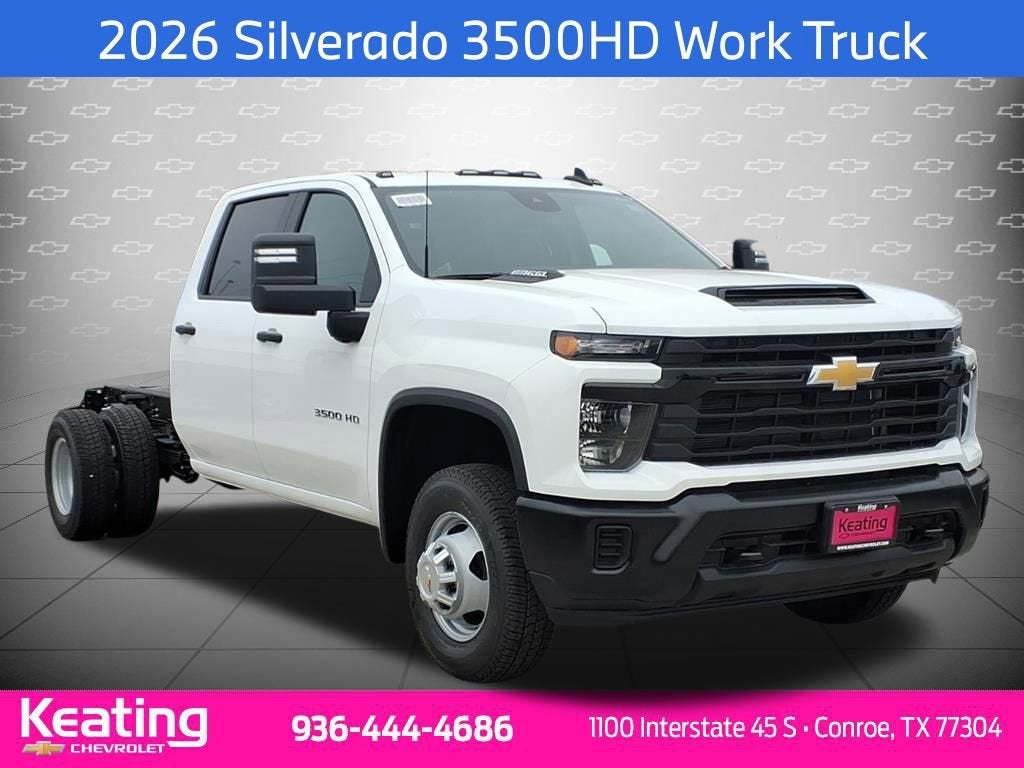 2026 Chevrolet Silverado 3500 HD Chassis Cab Work Truck