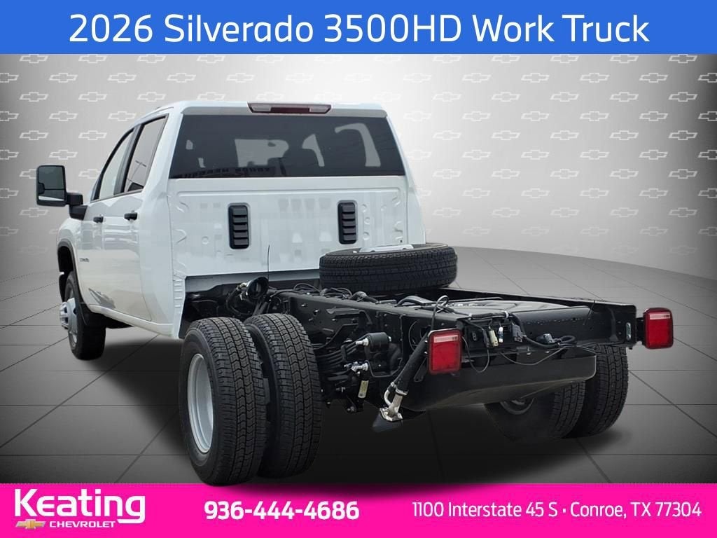 2026 Chevrolet Silverado 3500 HD Chassis Cab Work Truck