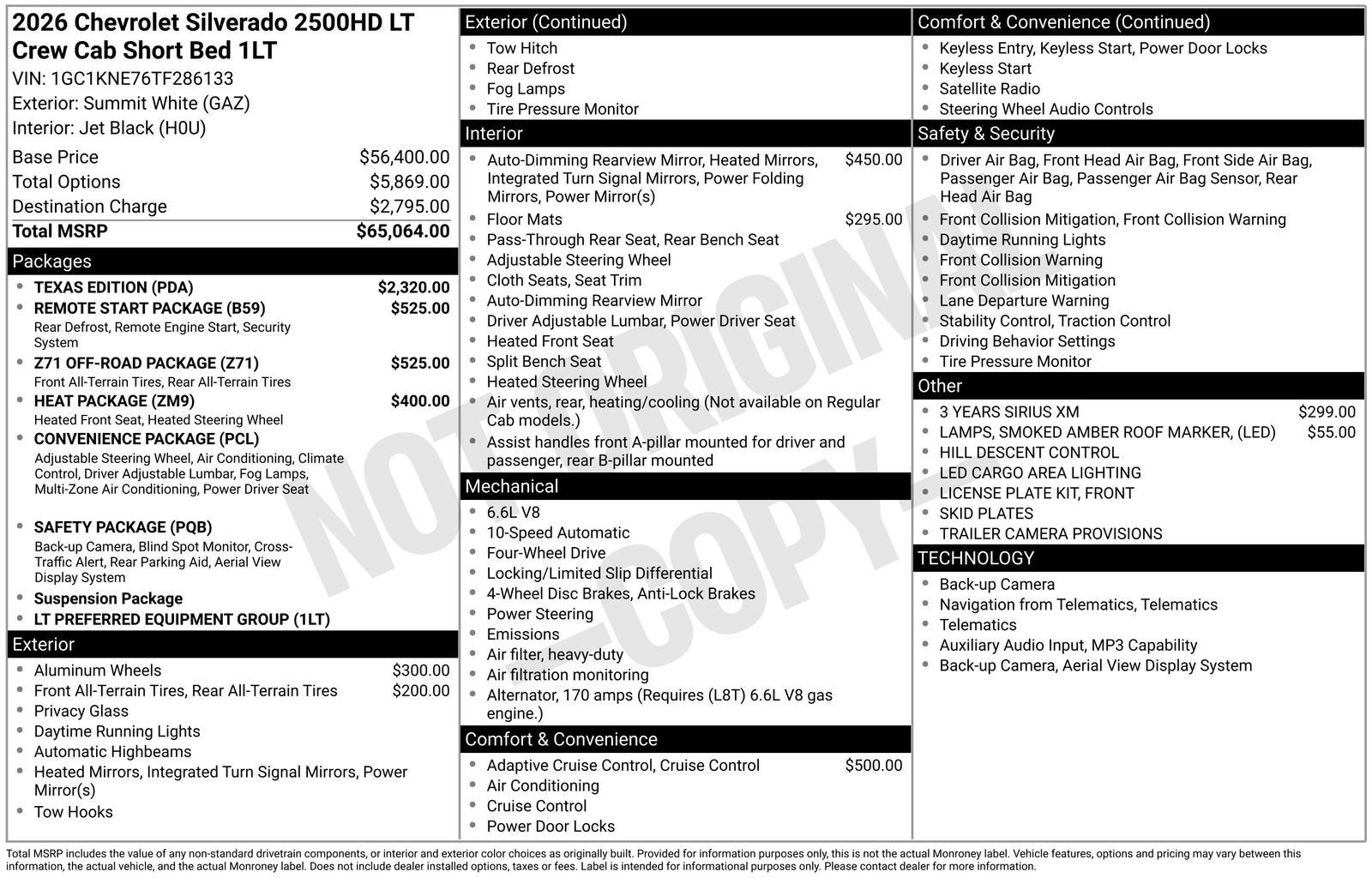 2026 Chevrolet Silverado 2500 HD LT