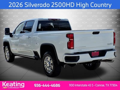 2026 Chevrolet Silverado 2500 HD High Country