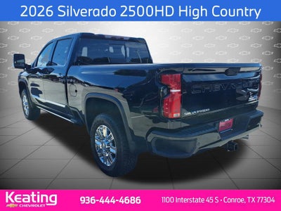 2026 Chevrolet Silverado 2500 HD High Country