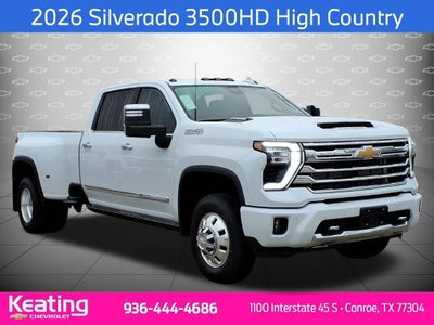 2026 Chevrolet Silverado 3500 HD High Country DRW