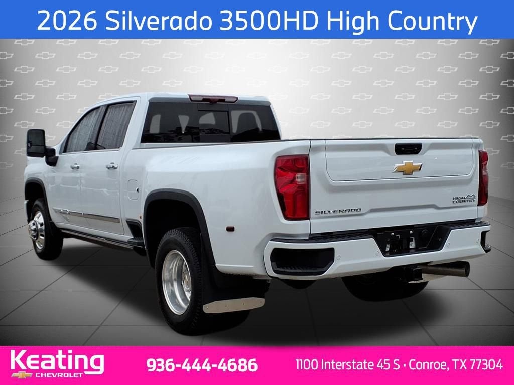 2026 Chevrolet Silverado 3500 HD High Country DRW