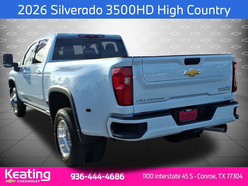 2026 Chevrolet Silverado 3500 HD High Country DRW