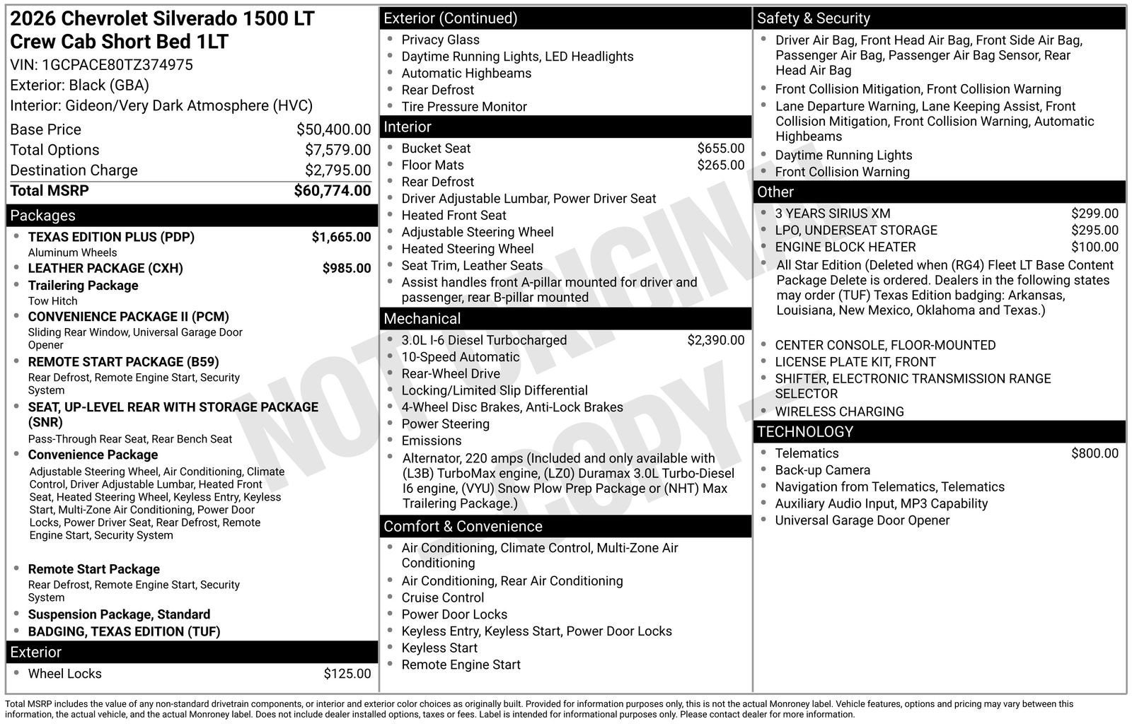 2026 Chevrolet Silverado 1500 LT