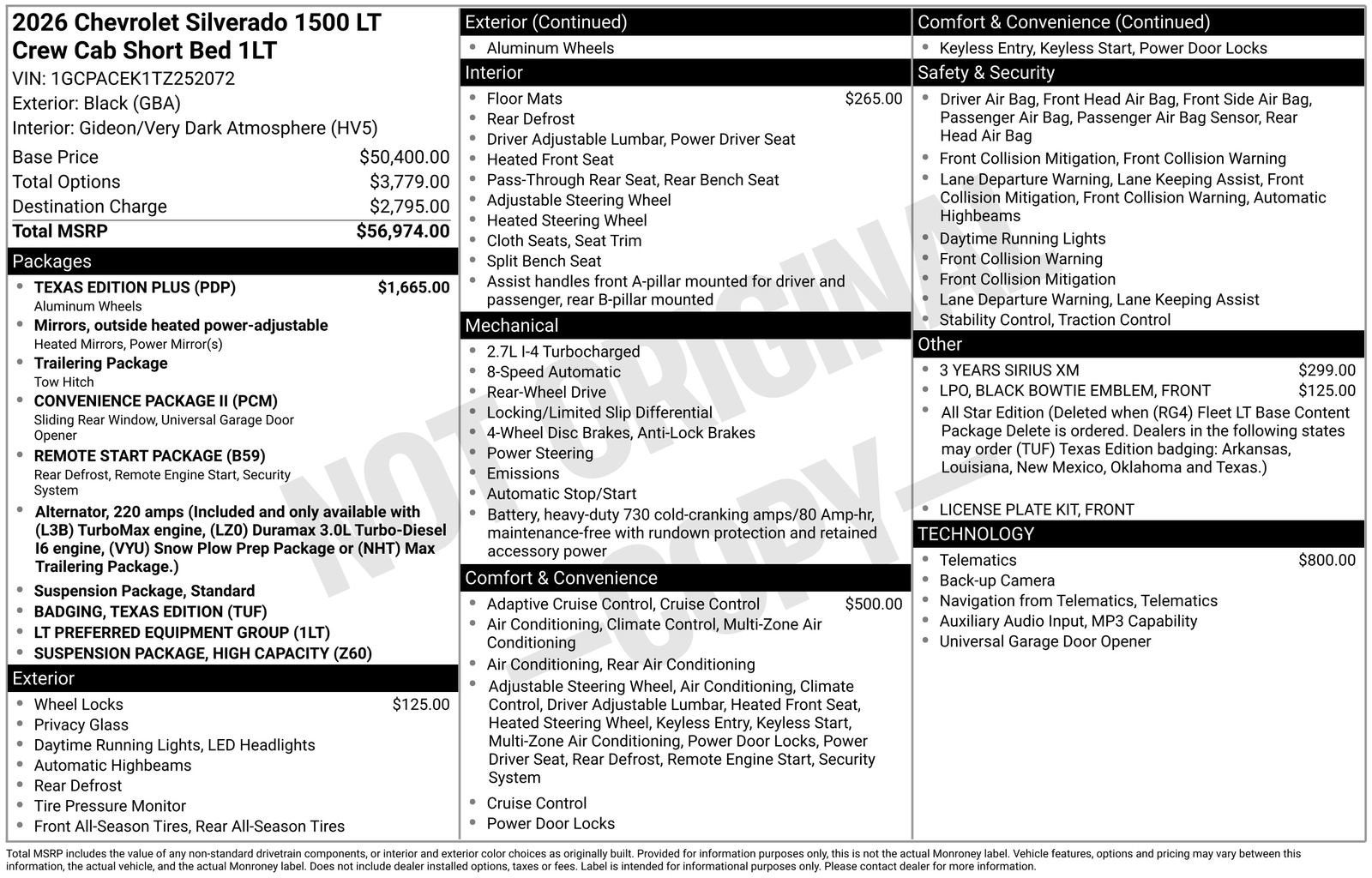 2026 Chevrolet Silverado 1500 LT