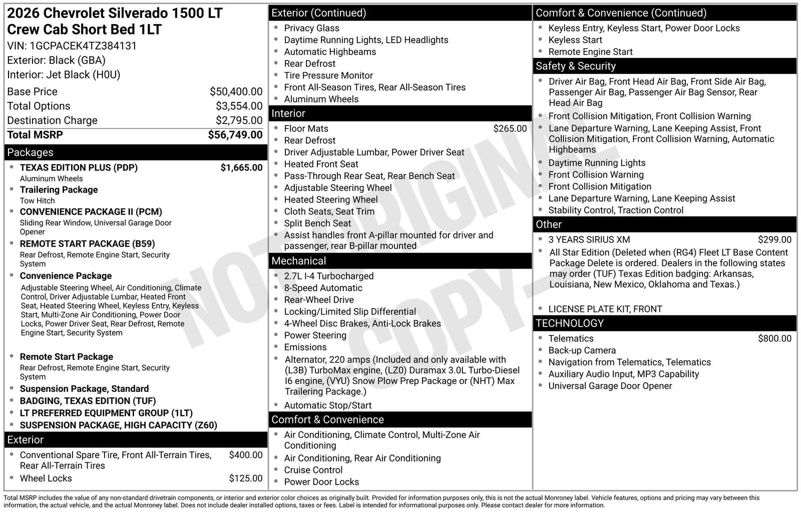 2026 Chevrolet Silverado 1500 LT