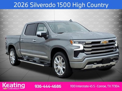 2026 Chevrolet Silverado 1500 High Country