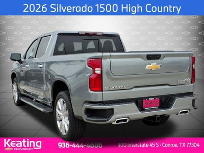 2026 Chevrolet Silverado 1500 High Country