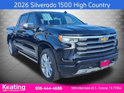 2026 Chevrolet Silverado 1500 High Country