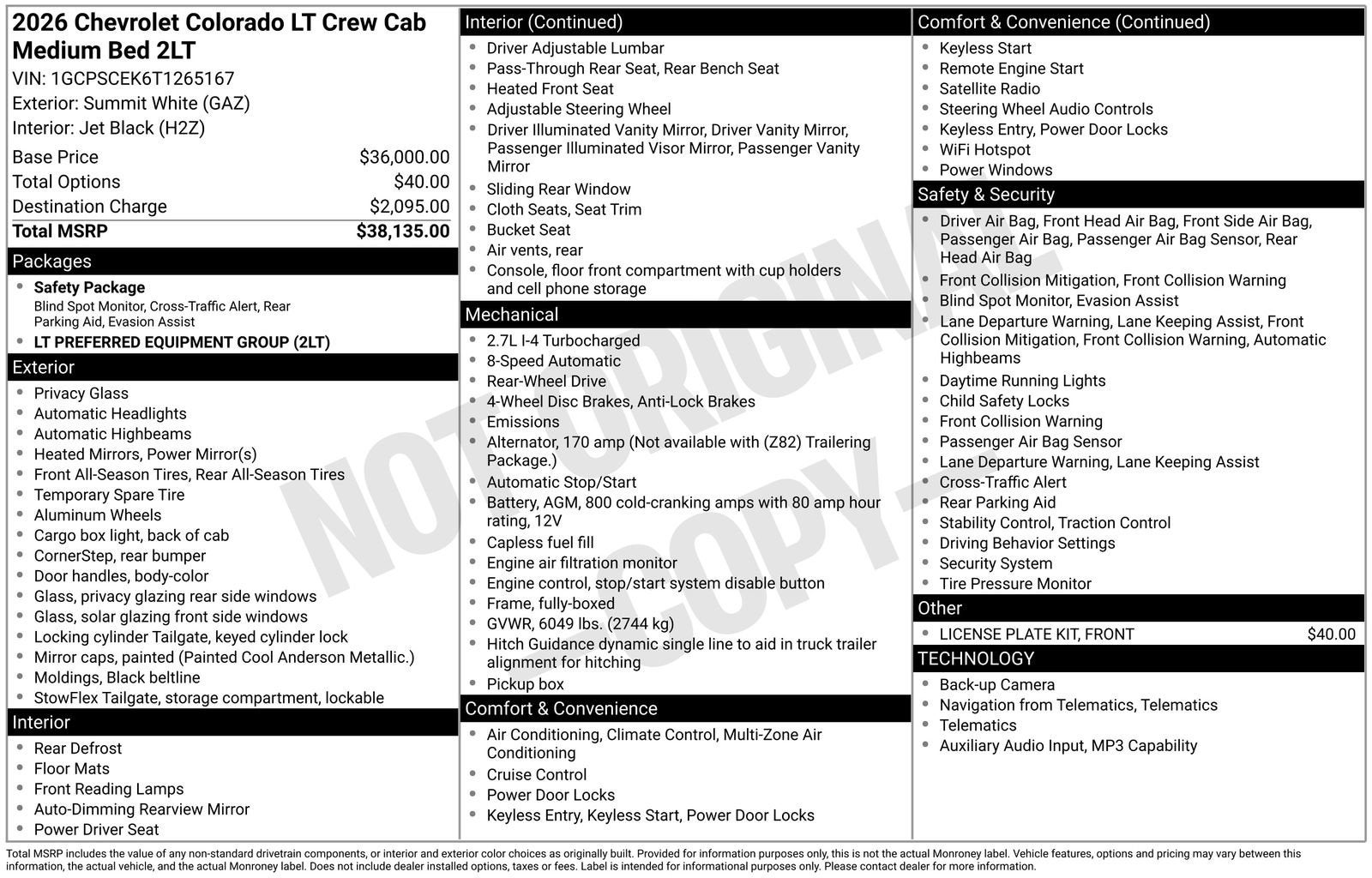 2026 Chevrolet Colorado LT