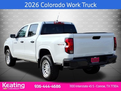 2026 Chevrolet Colorado WT