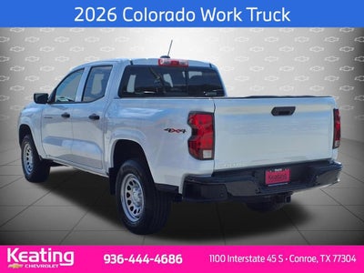 2026 Chevrolet Colorado WT