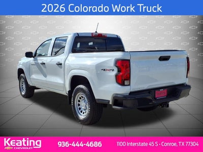 2026 Chevrolet Colorado WT