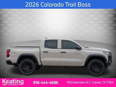 2026 Chevrolet Colorado Trail Boss