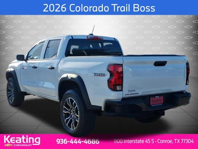 2026 Chevrolet Colorado Trail Boss