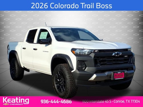 2026 Chevrolet Colorado Trail Boss