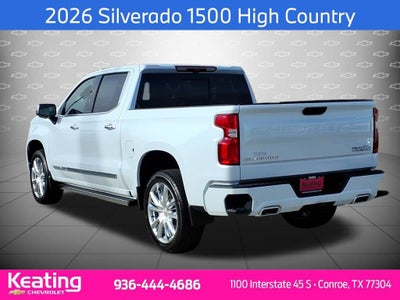 2026 Chevrolet Silverado 1500 High Country