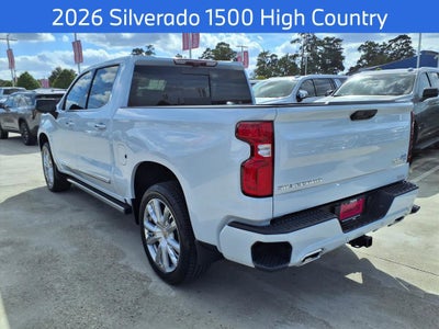 2026 Chevrolet Silverado 1500 High Country
