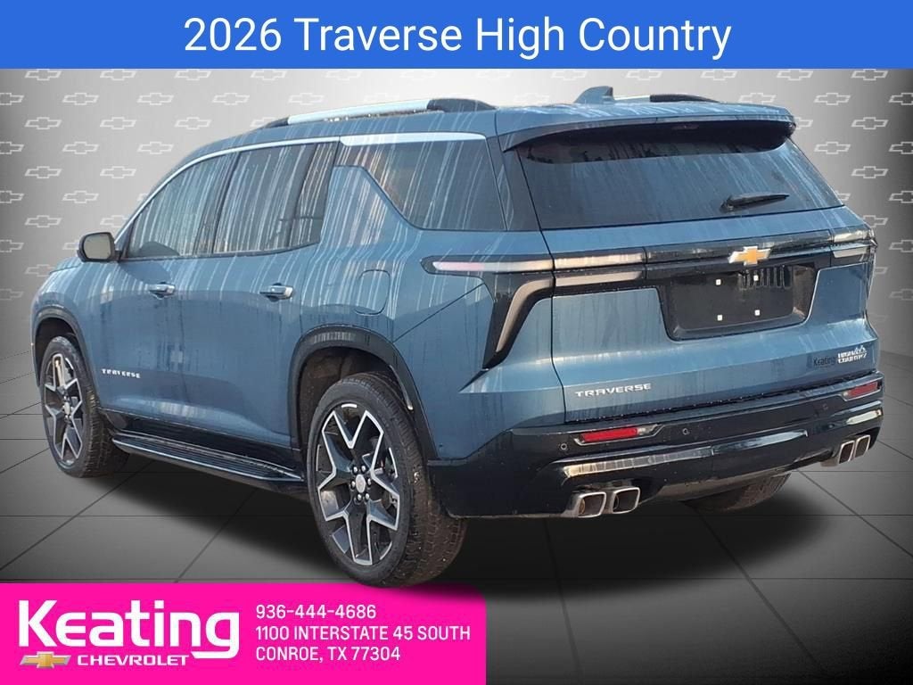 2026 Chevrolet Traverse High Country