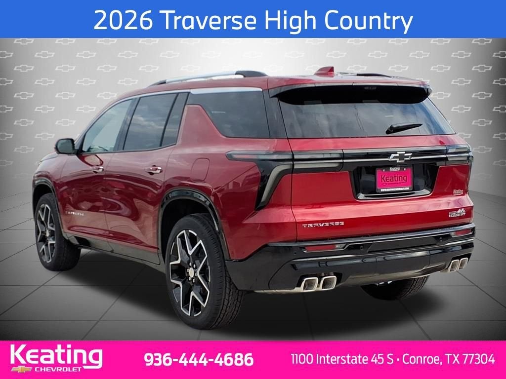 2026 Chevrolet Traverse High Country