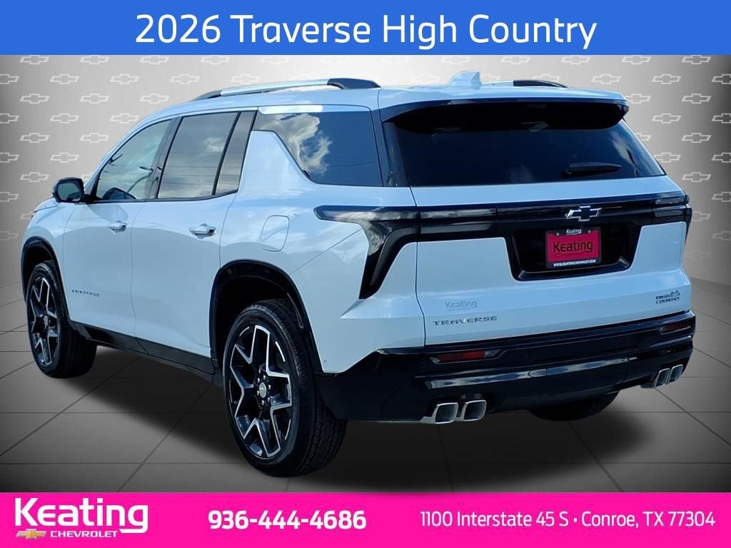 2026 Chevrolet Traverse High Country