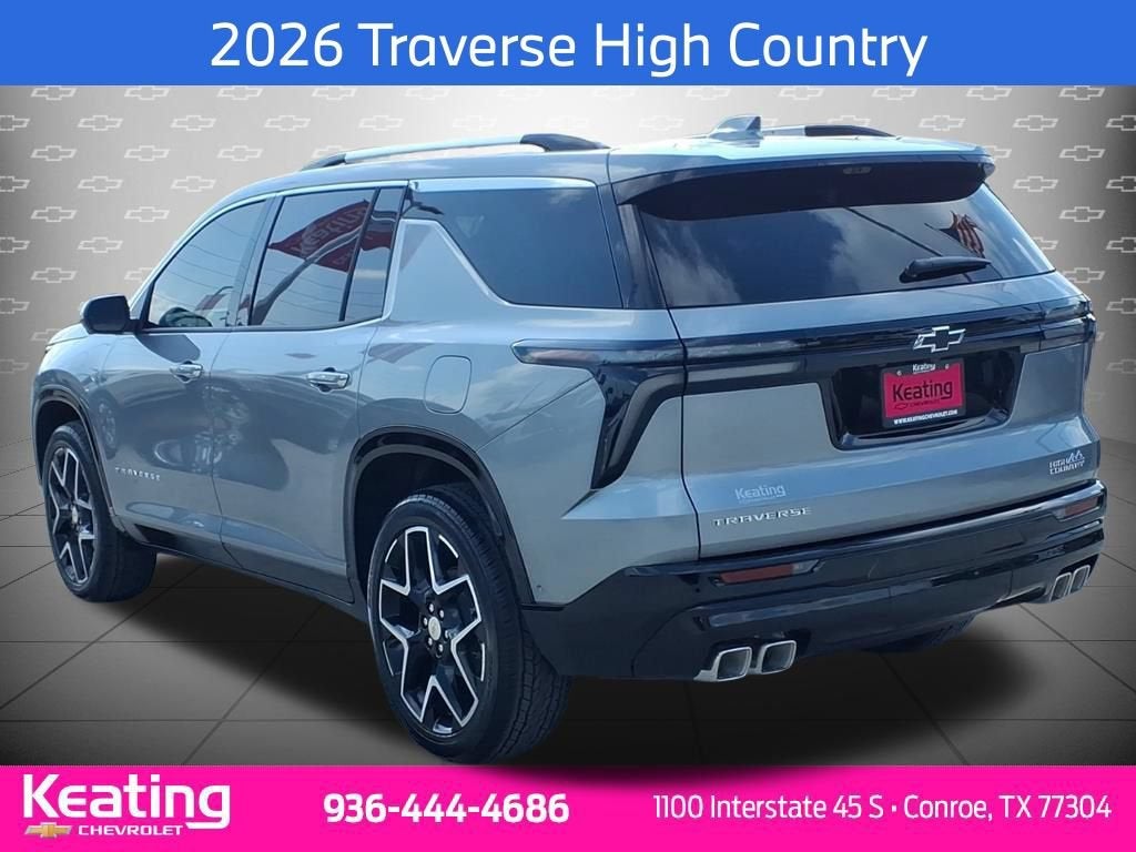 2026 Chevrolet Traverse High Country