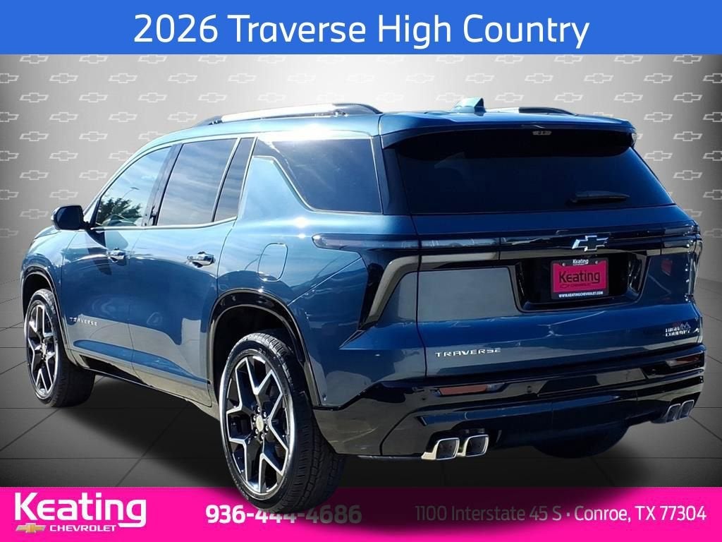 2026 Chevrolet Traverse High Country