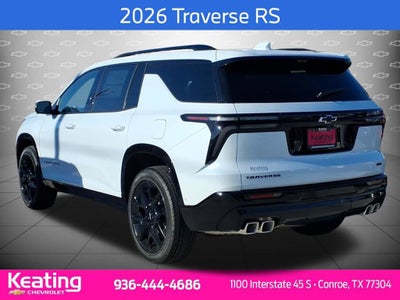 2026 Chevrolet Traverse RS