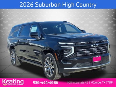 2026 Chevrolet Suburban High Country