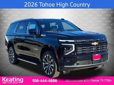 2026 Chevrolet Tahoe High Country