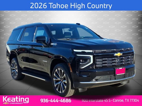 2026 Chevrolet Tahoe High Country