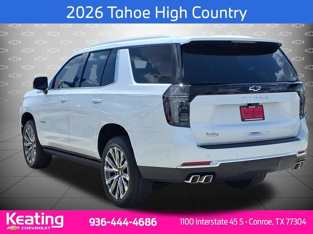 2026 Chevrolet Tahoe High Country