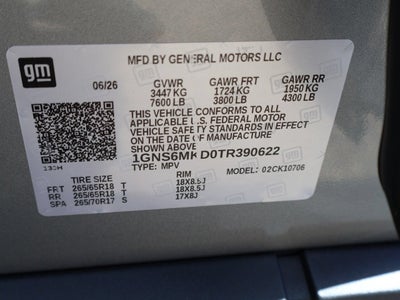 2026 Chevrolet Tahoe LS