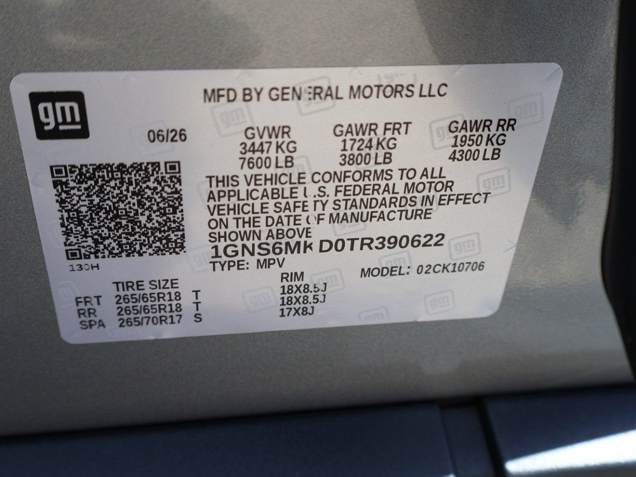 2026 Chevrolet Tahoe LS
