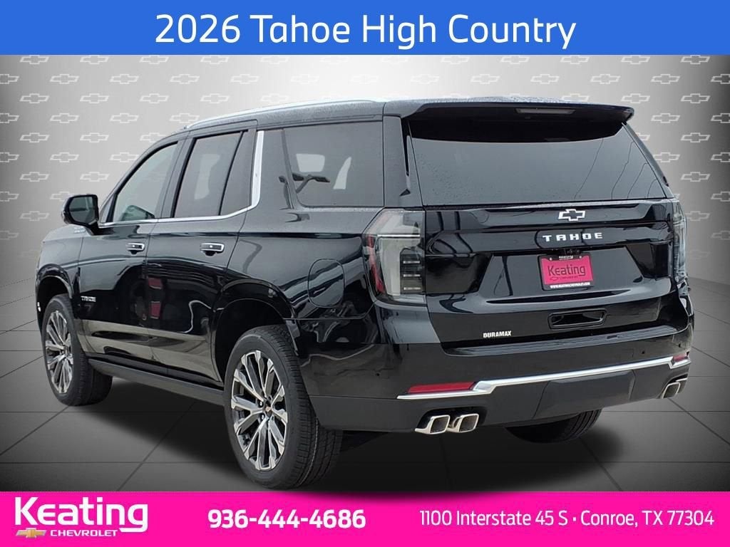 2026 Chevrolet Tahoe High Country