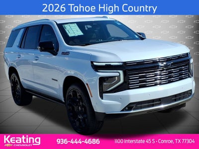 2026 Chevrolet Tahoe High Country