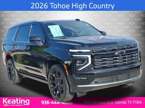 2026 Chevrolet Tahoe High Country