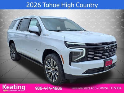 2026 Chevrolet Tahoe High Country