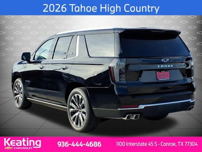 2026 Chevrolet Tahoe High Country